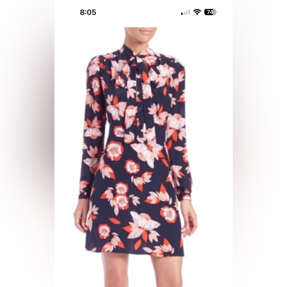 Shoshanna Allen silk dress size 6